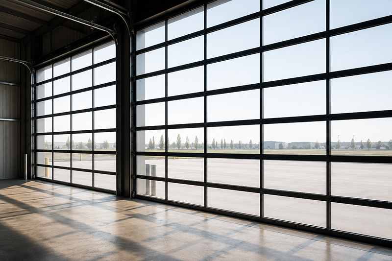 Polycarbonate Sectional Doors